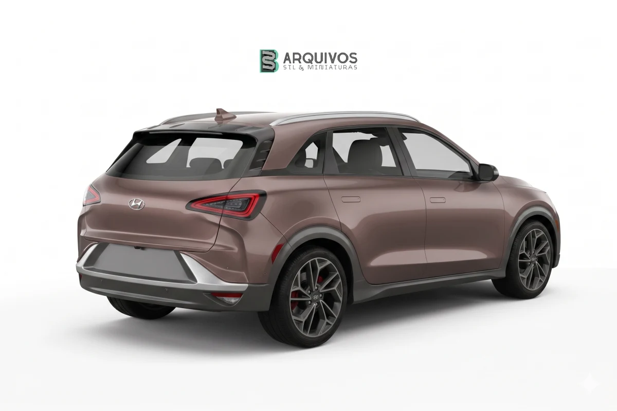 Modelo 3D STL - Hyundai Nexo 2019 — foto 6